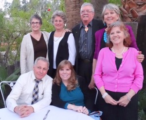 Kelly with her biological siblings in 2014. 